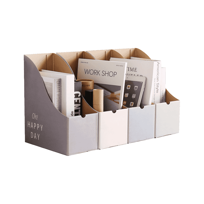 Scatole portaoggetti in cartone ondulato