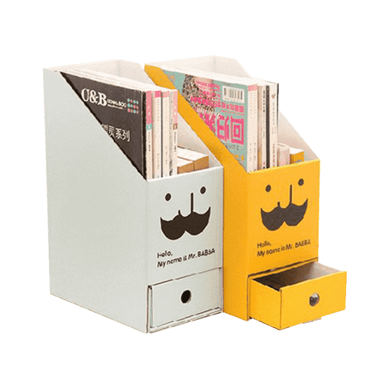 Scatole portaoggetti in cartone ondulato