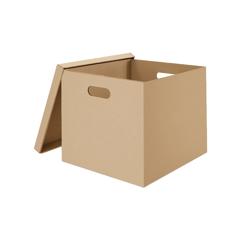 Scatole portaoggetti in cartone ondulato