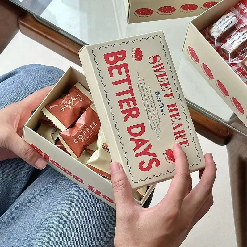 Scatole per imballaggio di biscotti ondulati