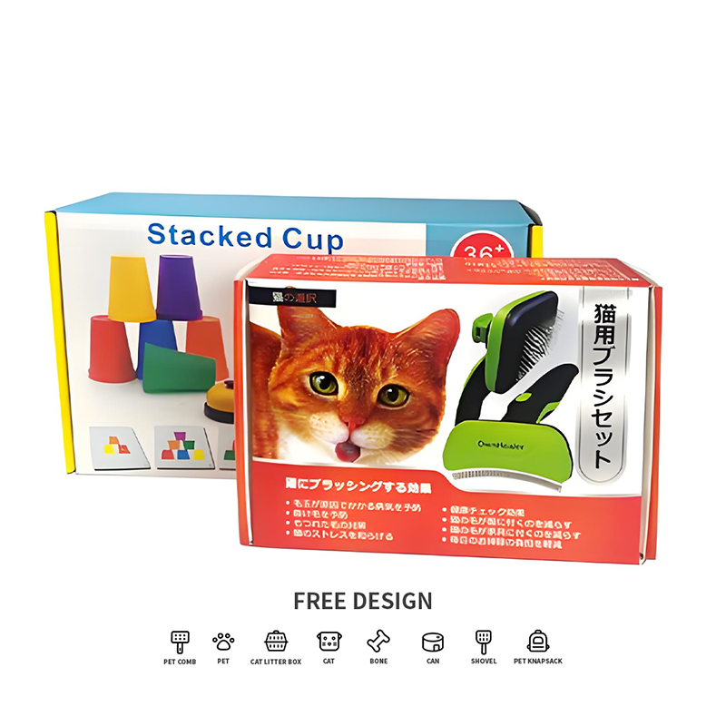 Scatole per imballaggio in cartone ondulato per attrezzi per animali domestici