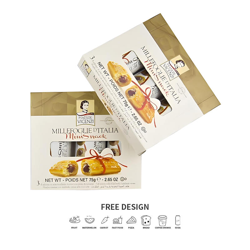 Scatole per imballaggio di biscotti ondulati