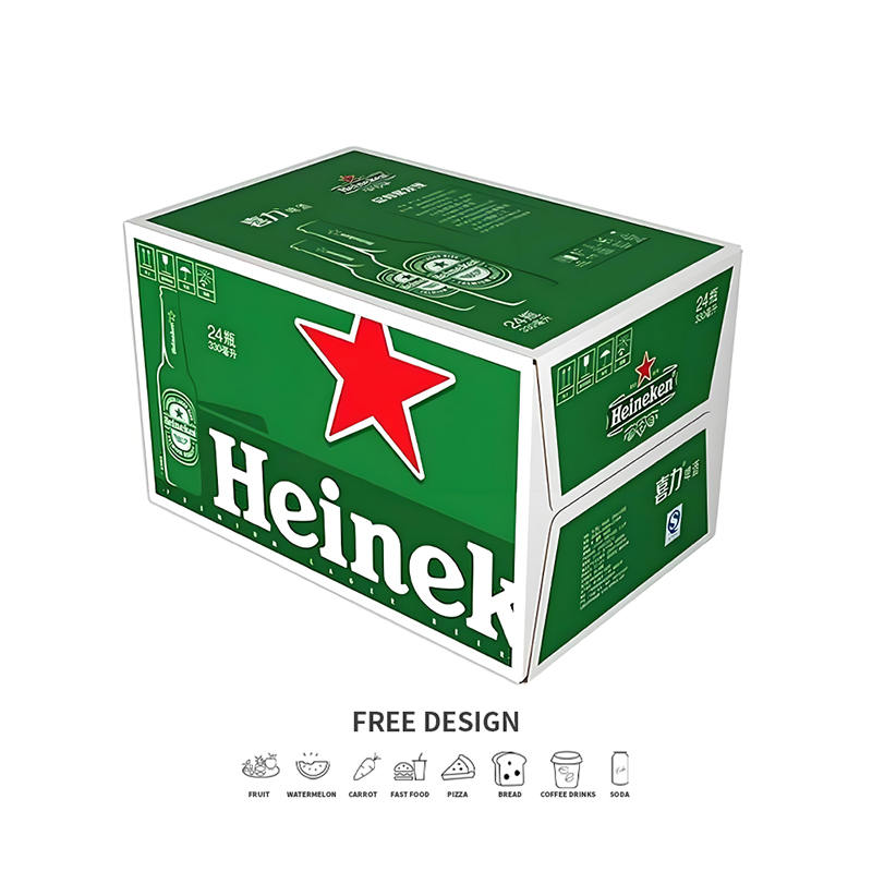 Scatole per imballaggio di alcol ondulato