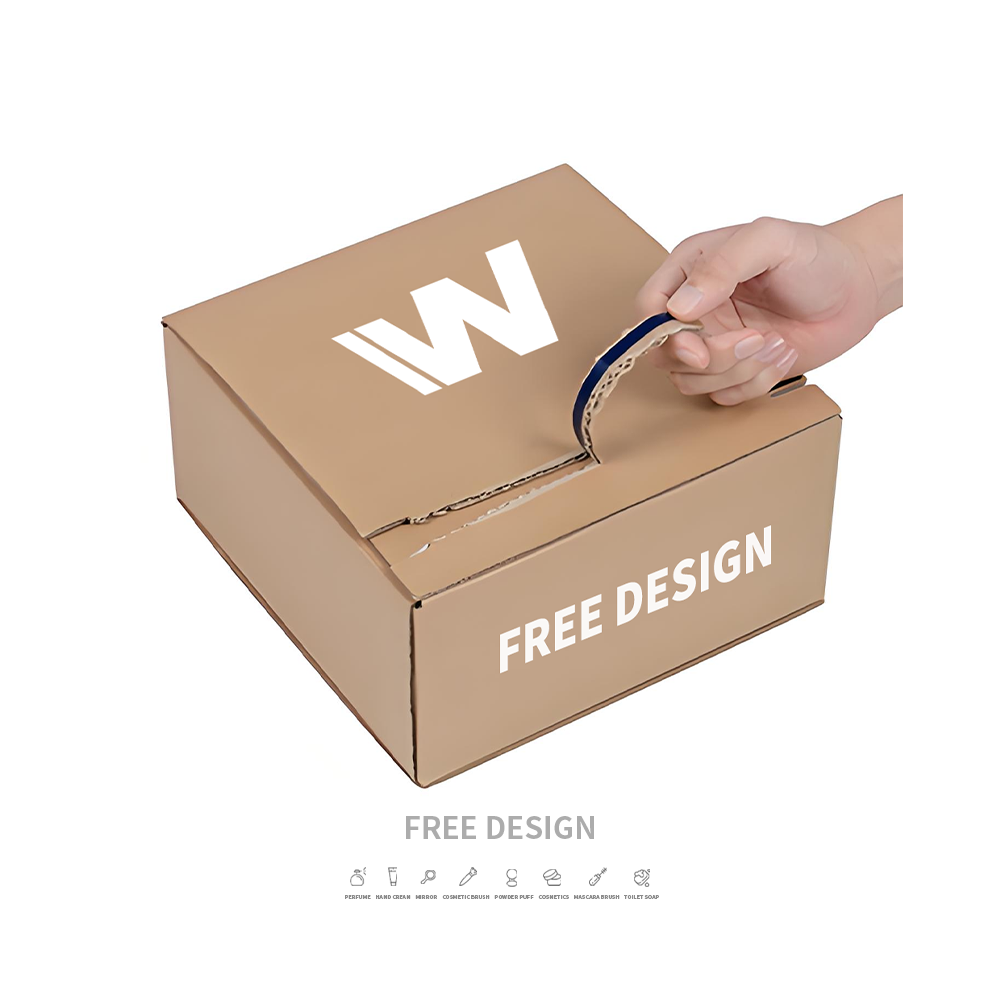 Scatole per spedizioni in cartone con striscia a strappo